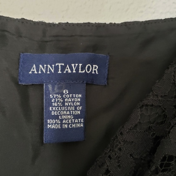 Ann Taylor Black Dress - Picture 2 of 3
